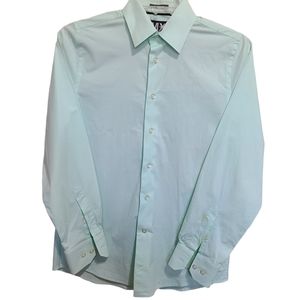 🐚Express Fitted 1MX Dress Shirt (mint)